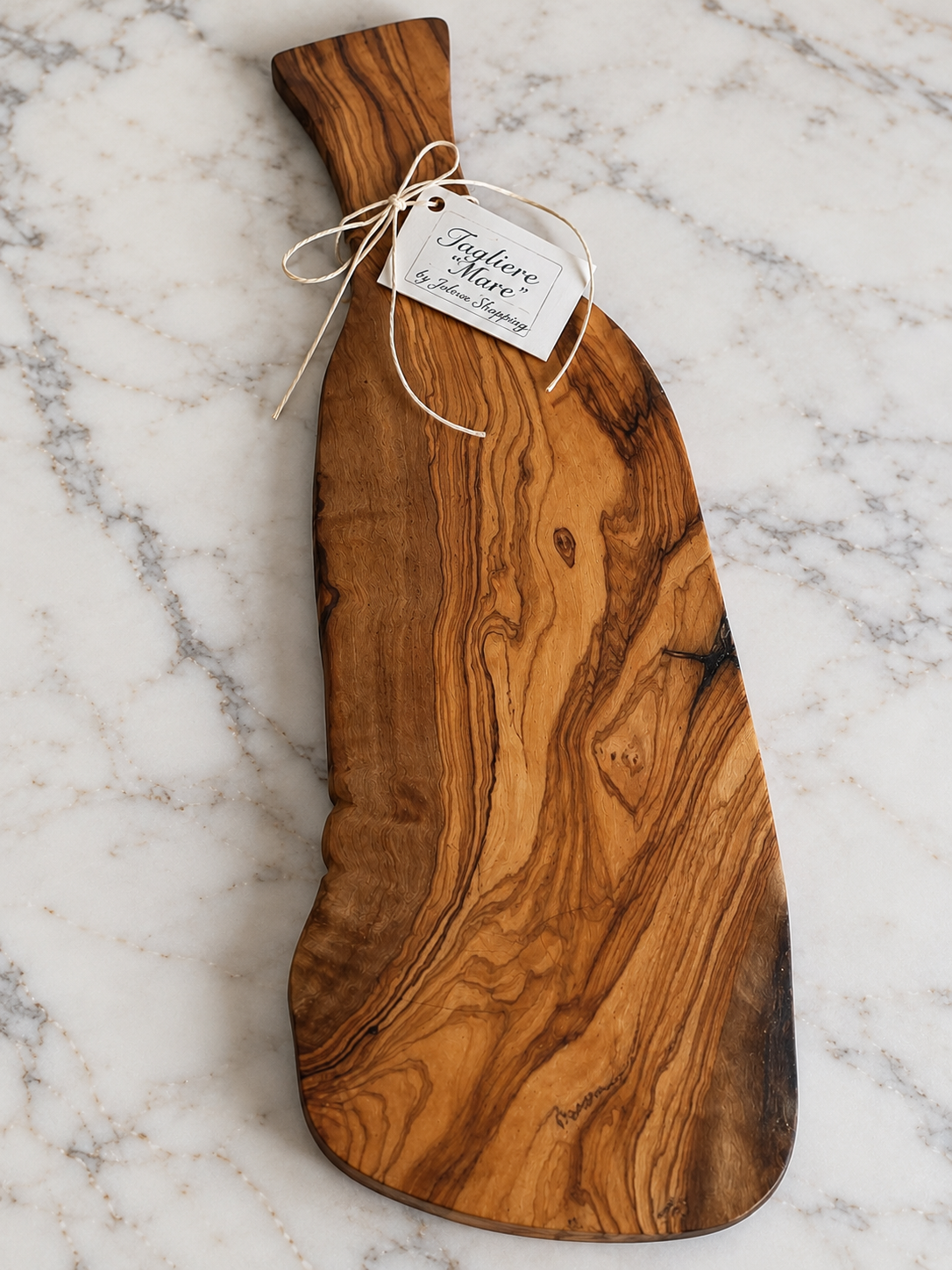 Tagliere "mare" in legno d'ulivo
