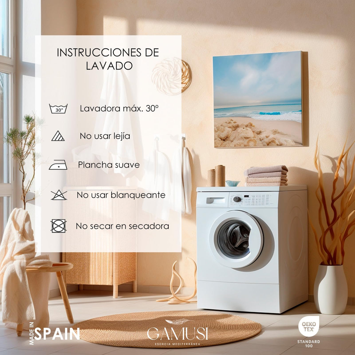 Copricuscini natalizi jacquard set da 2 – Ecru ghiaccio 45x45 cm