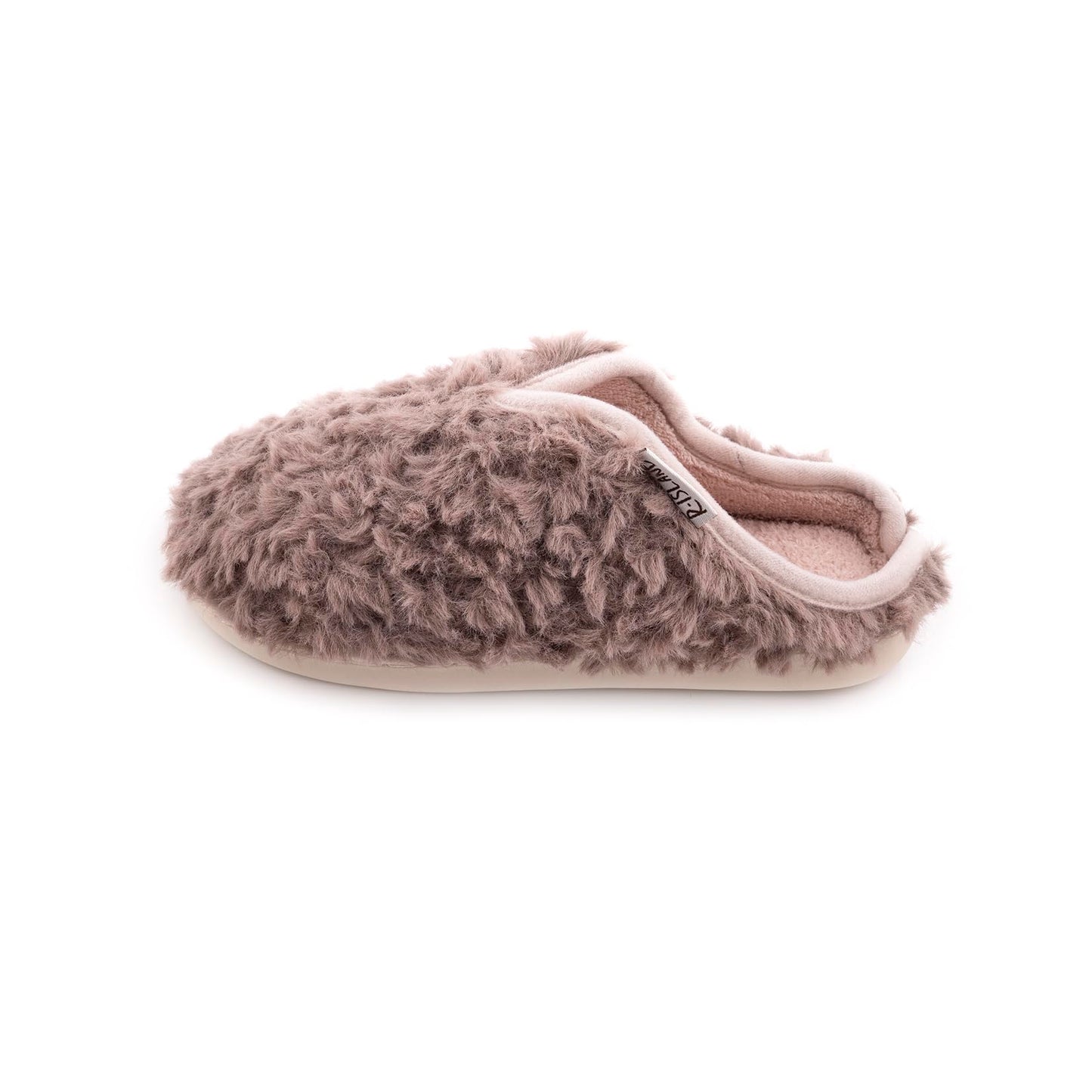Pantofole donna invernali PVC antiscivolo – Marrone 36