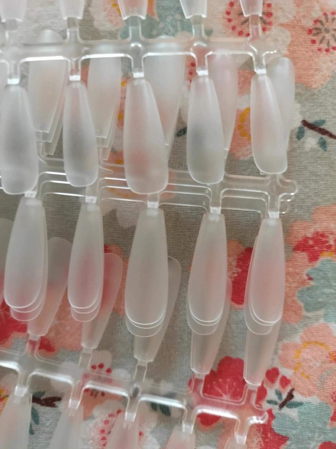 Unghie finte trasparenti acrilico 240 pezzi