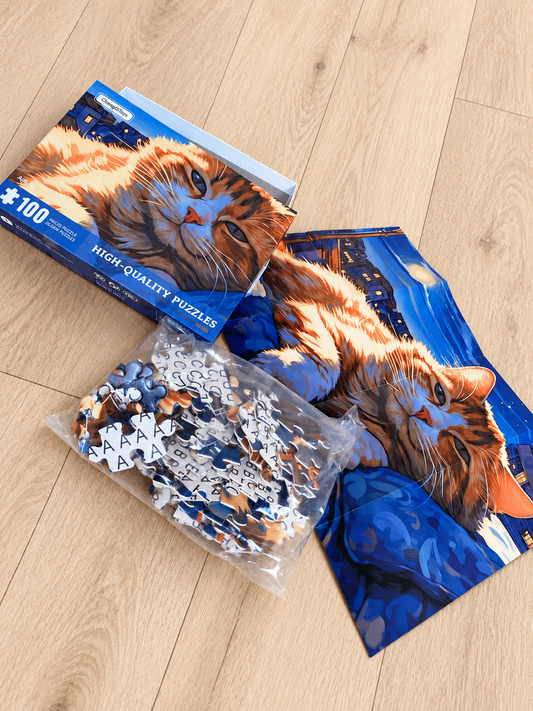 Puzzle 100 pezzi gattino