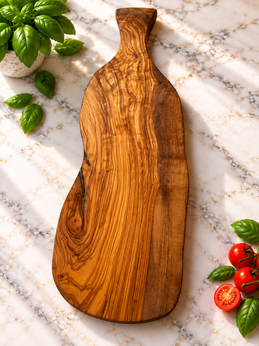 Il Tagliere "Orizzonte" in legno d'ulivo