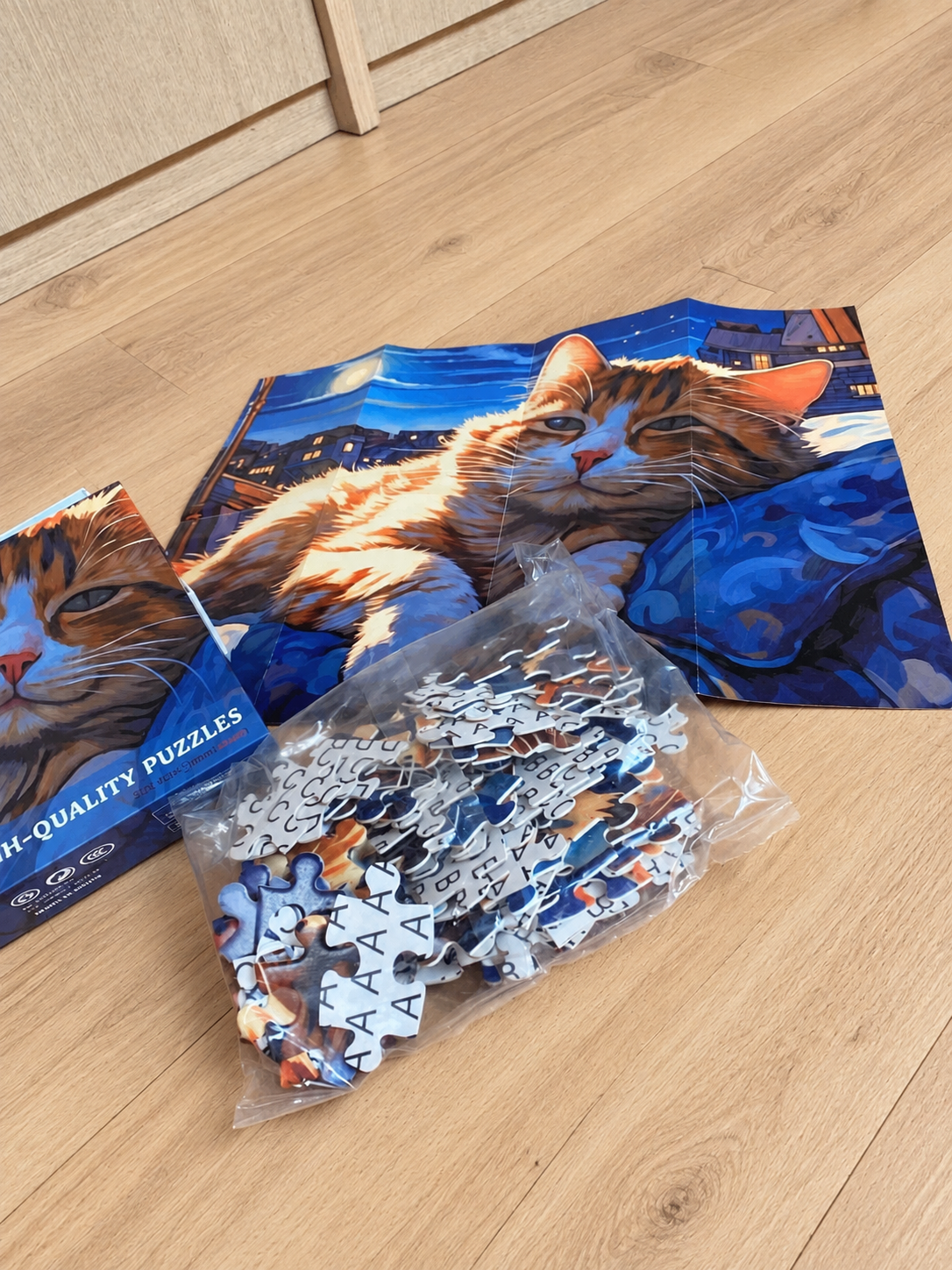 Puzzle 100 pezzi gattino