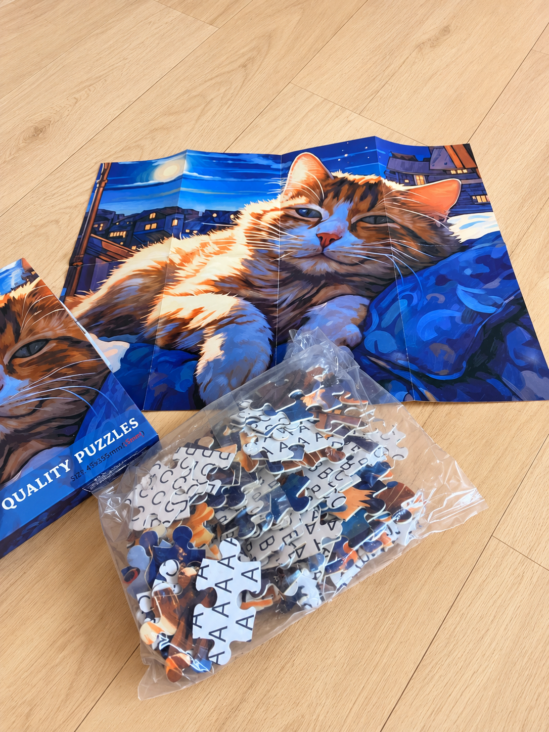 Puzzle 100 pezzi gattino