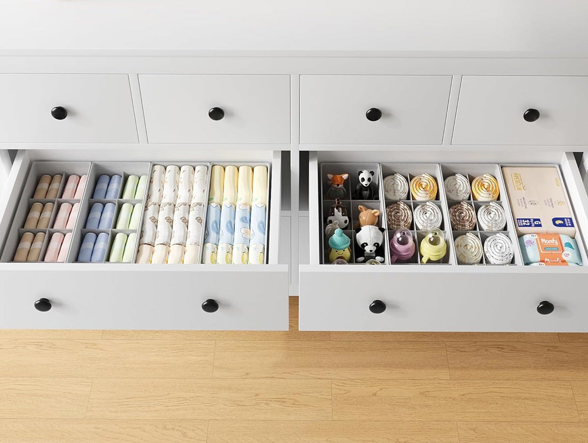 Set di 8 organizer per cassetti