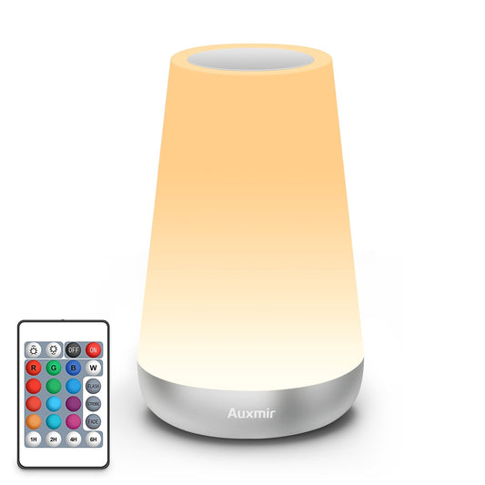 Lampada notturna touch dimmerabile 13 colori – Argento