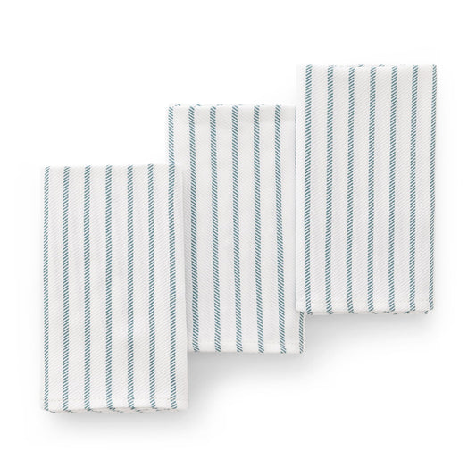 Strofinacci da cucina in cotone assorbente, set da 3 – Verde acqua 45x70 cm