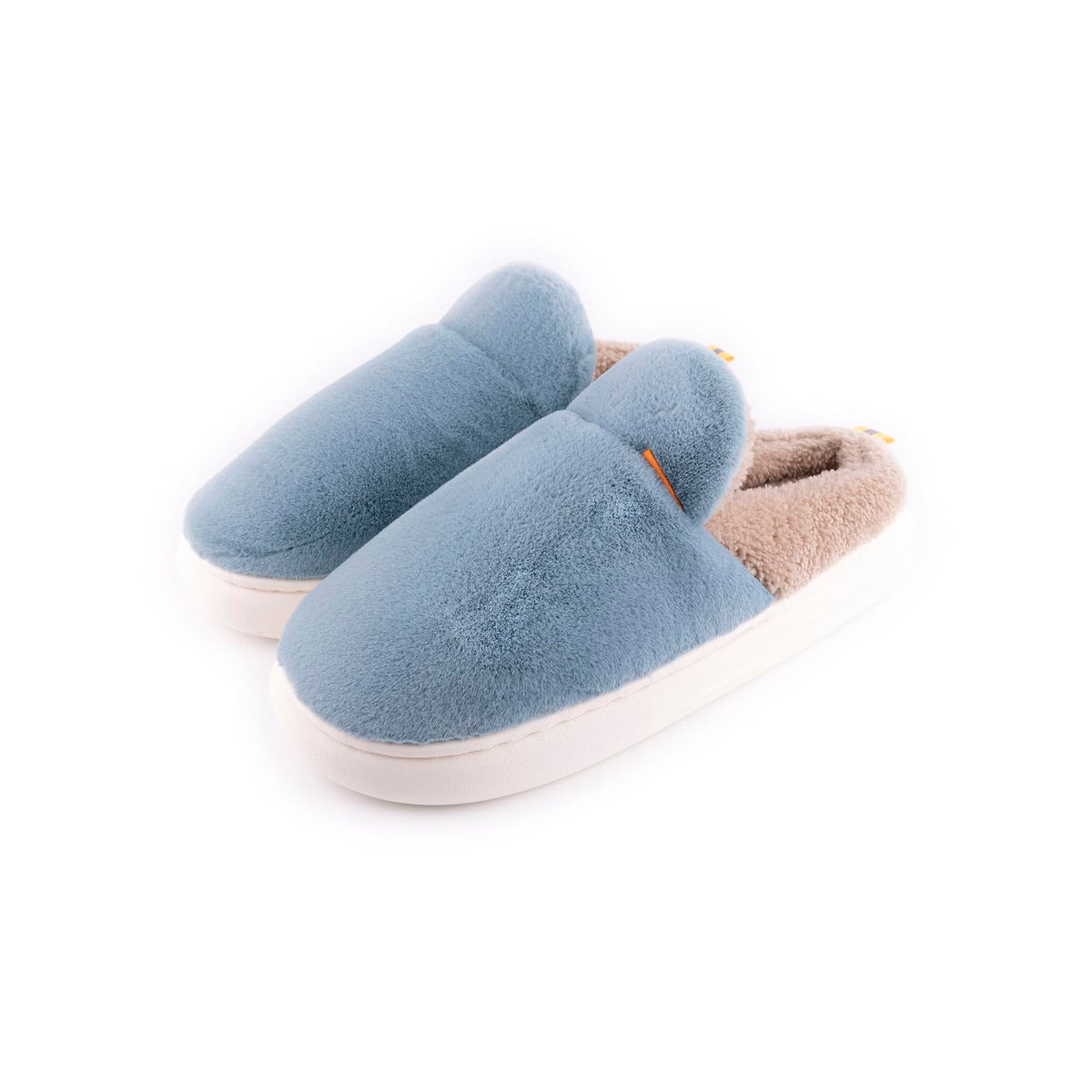 Pantofole uomo con suola PVC – Blu 40