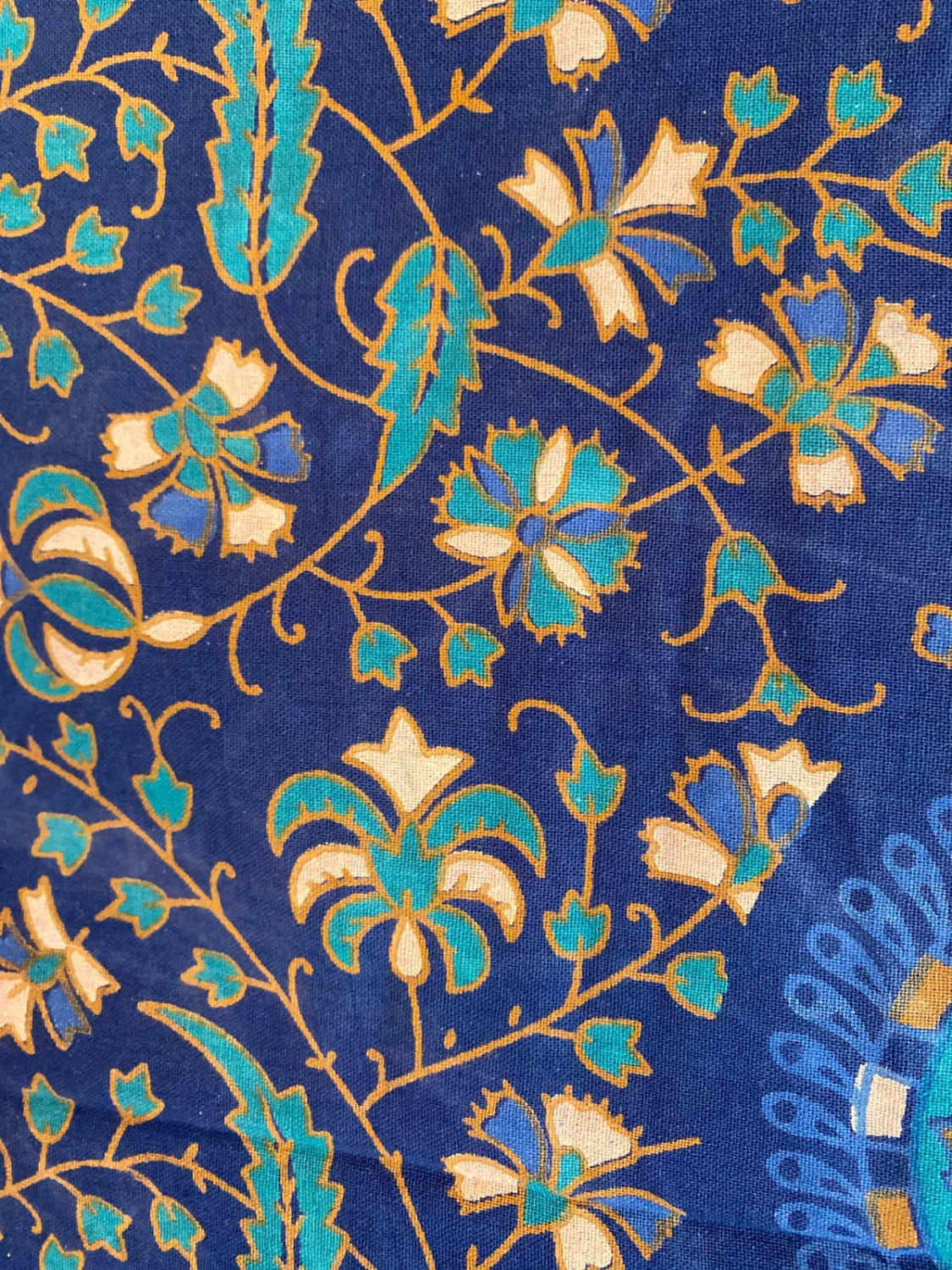 RAJRANG Arazzo mandala indiano decorativo stile hippie con elefante – 274 x 230 cm Arancione
