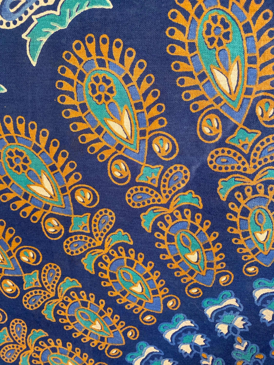 RAJRANG Arazzo mandala indiano decorativo stile hippie con elefante – 274 x 230 cm Arancione