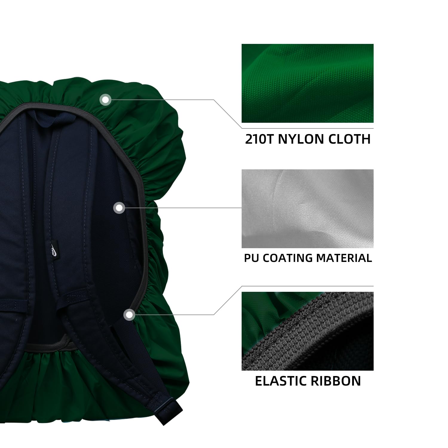 Copertura impermeabile per zaino 35L