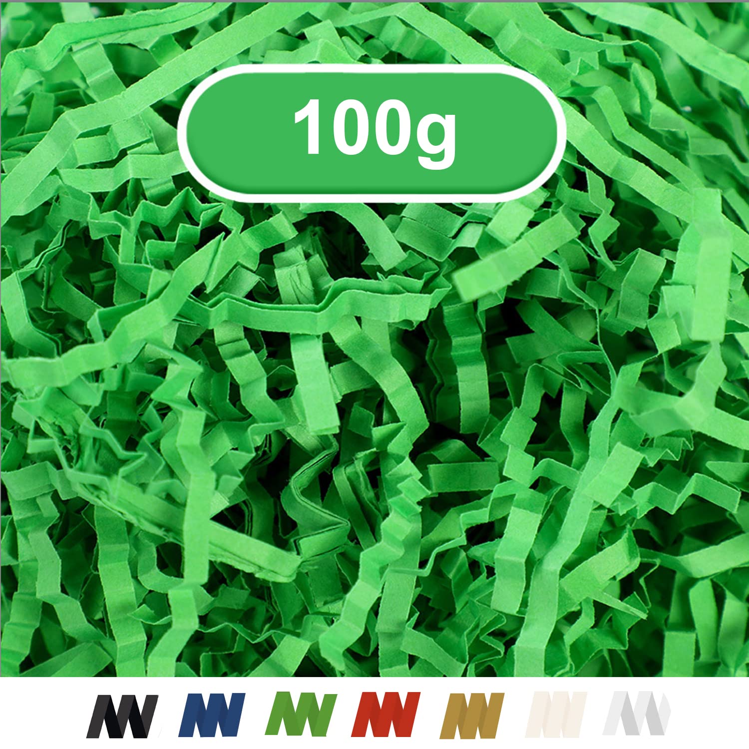 Carta riempitiva per pacchi 100 g – Verde brillante