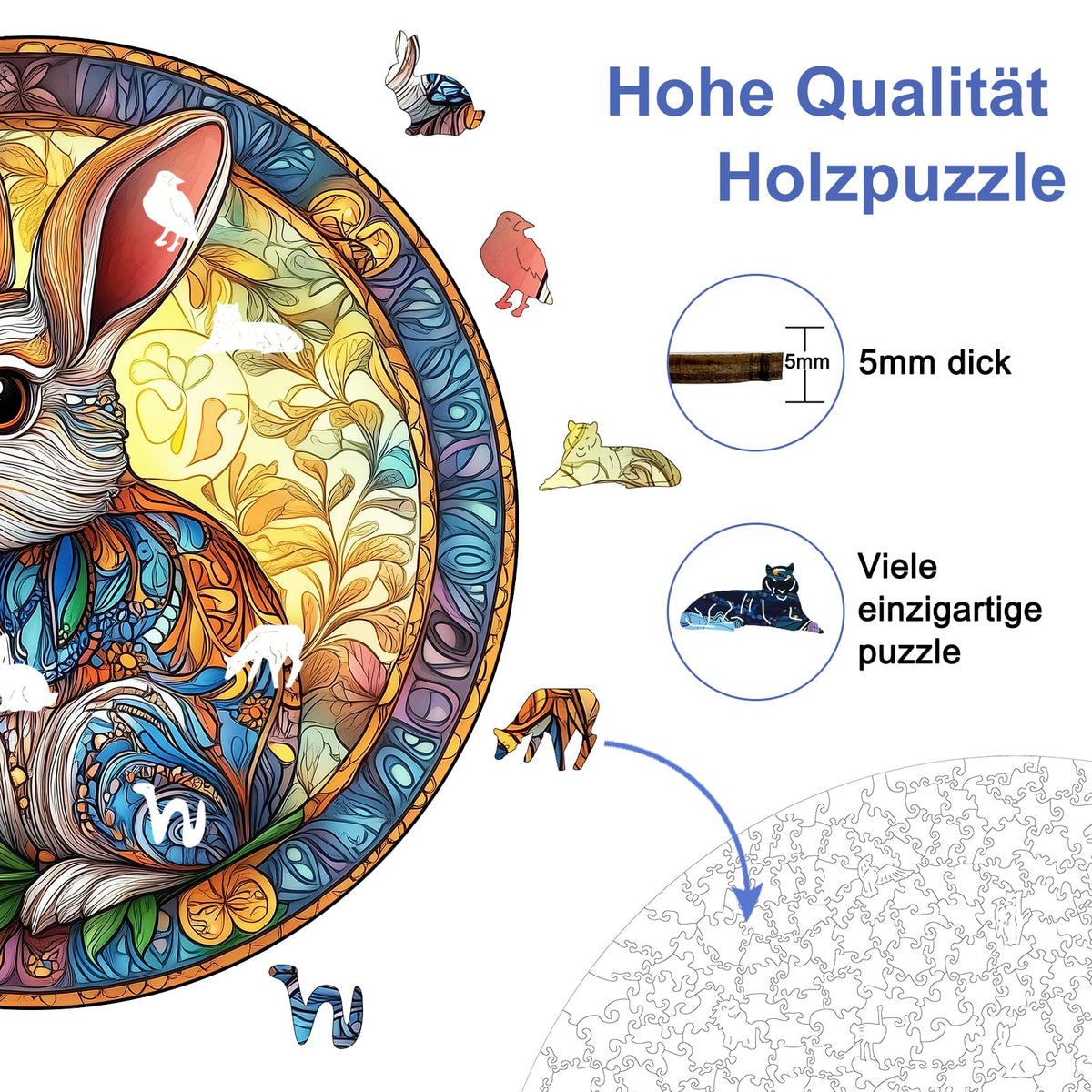 Puzzle in legno