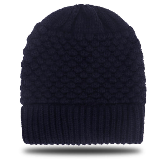 Cappello invernale per coda di cavallo – Nero/Grigio