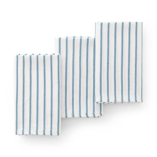 Strofinacci in cotone, set da 3 – Turchese 45x70 cm