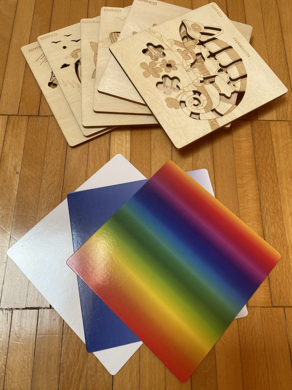 Tavole sensoriali per bambini, gioco Montessori in legno