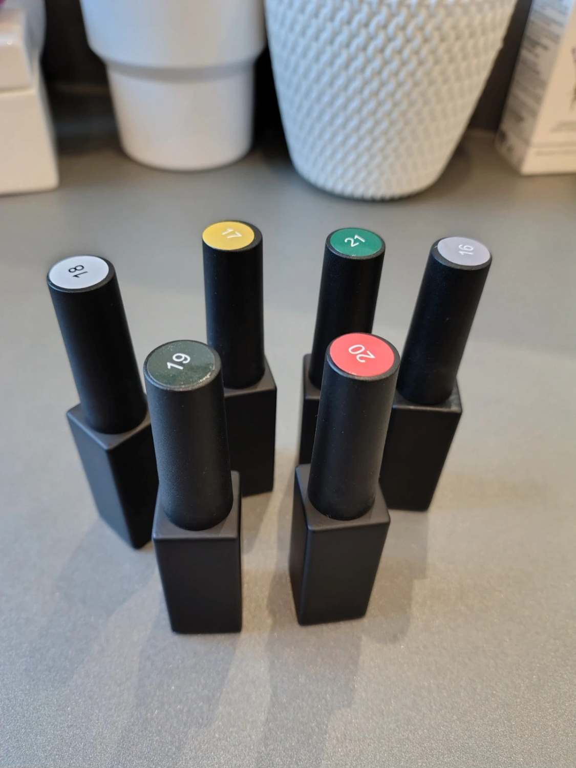 Kit smalti gel UV nail art