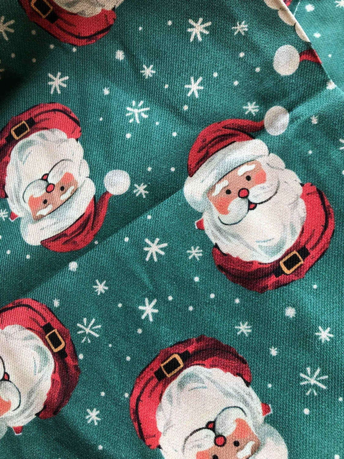 Tovaglia natalizia rettangolare con Babbo Natale