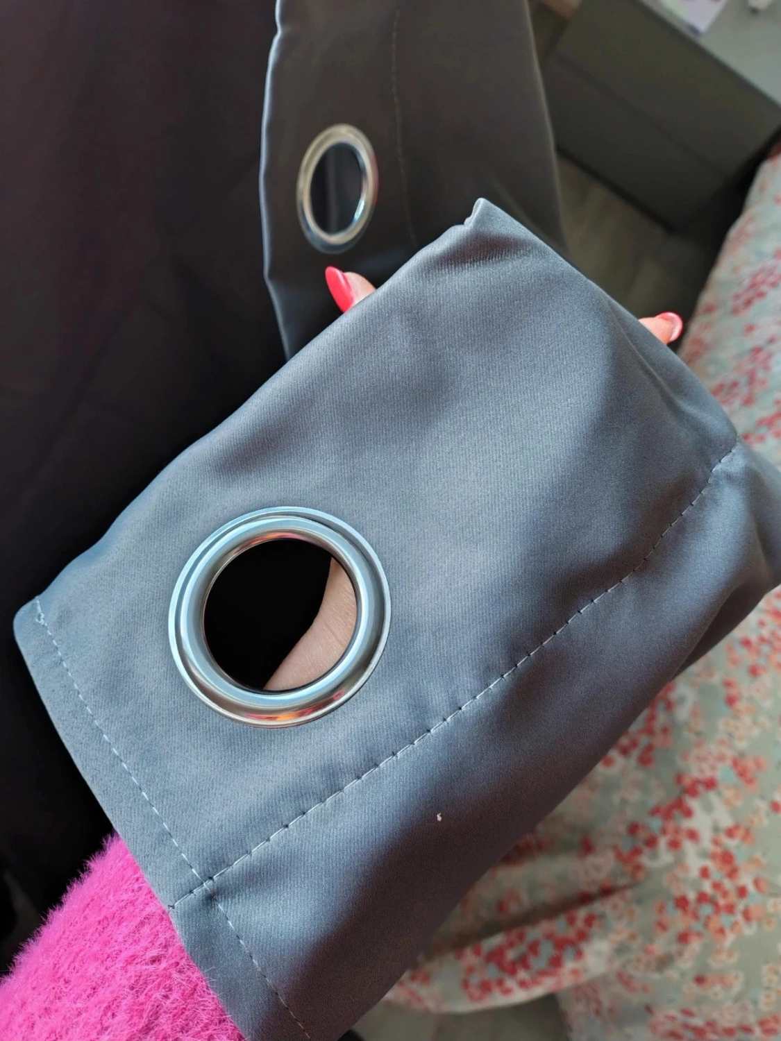 Tende oscuranti termiche set da 2 grigio scuro