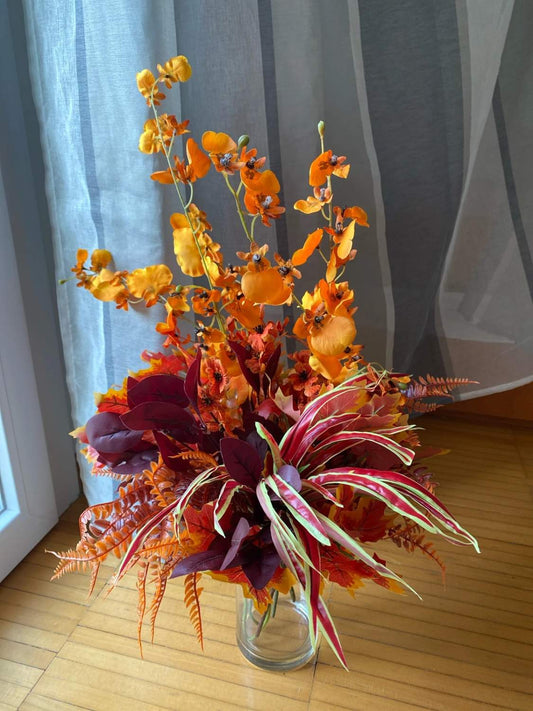 Mazzo di fiori artificiali 15 pezzi
