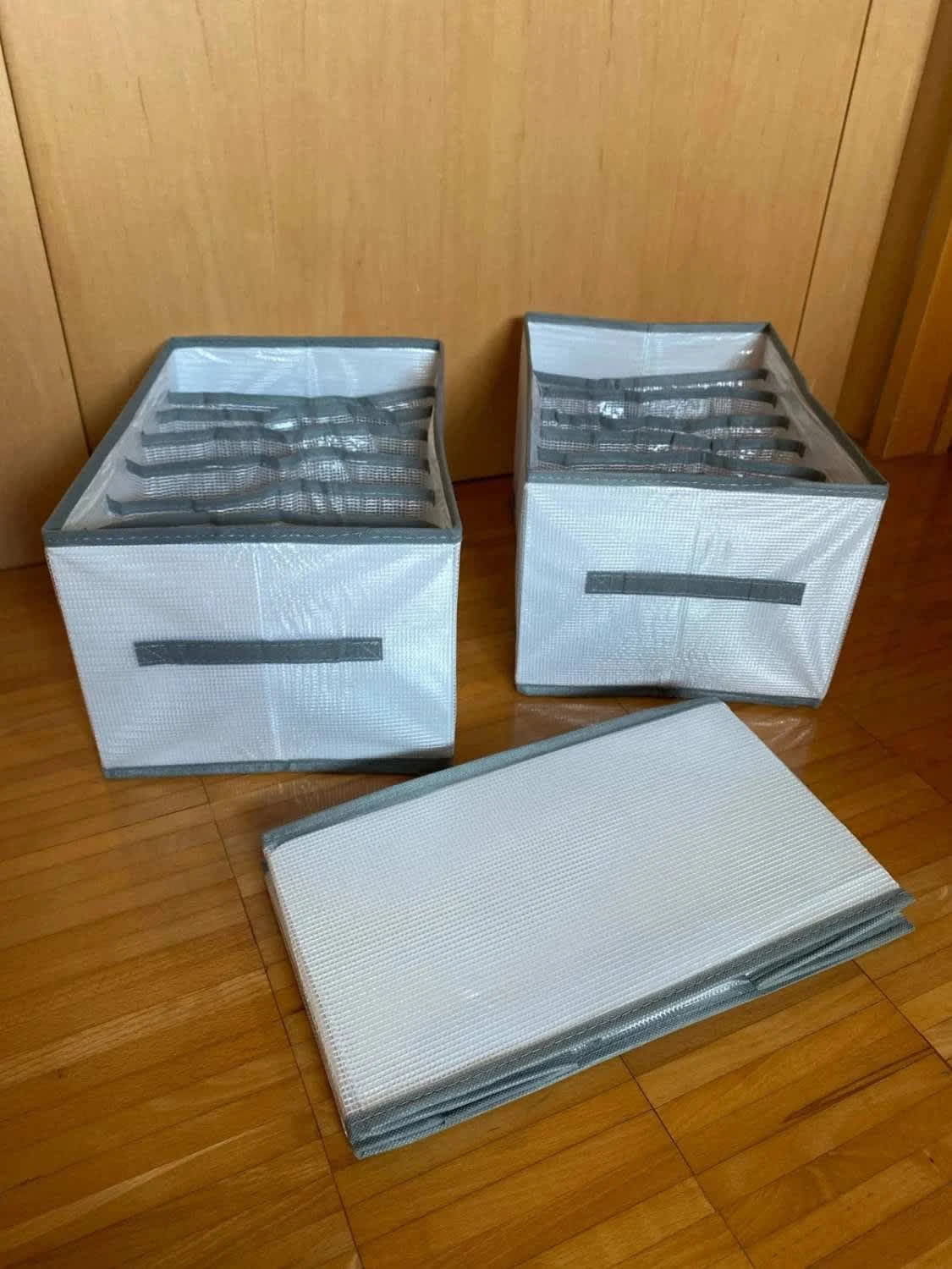 Organizer cassetti 3 pezzi con 7 scomparti