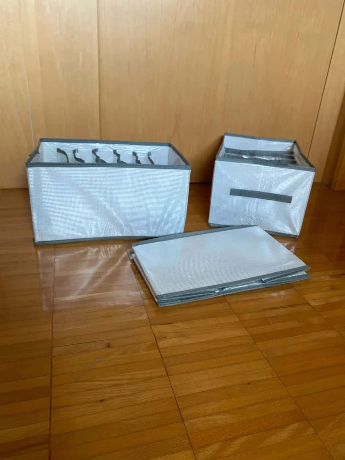 Organizer cassetti 3 pezzi con 7 scomparti