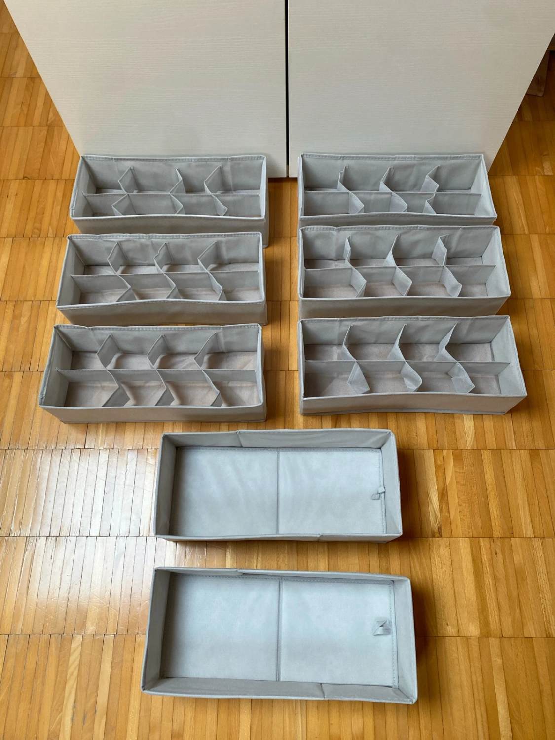Set di 8 organizer per cassetti