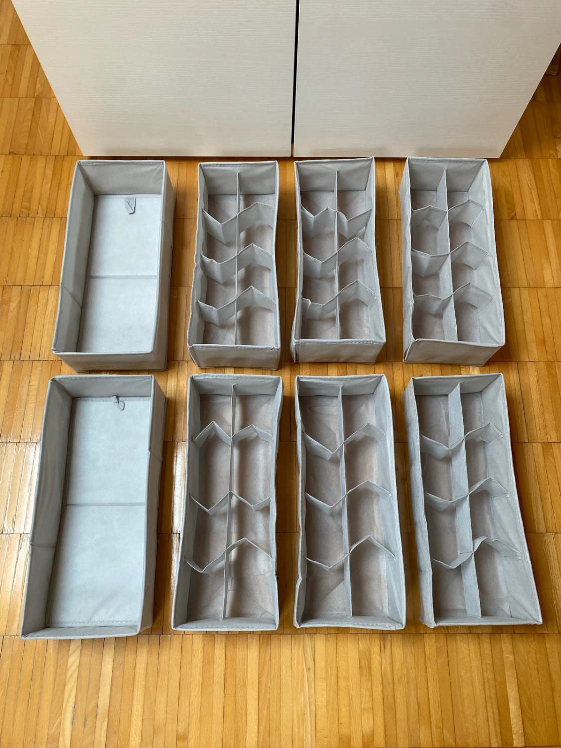 Set di 8 organizer per cassetti