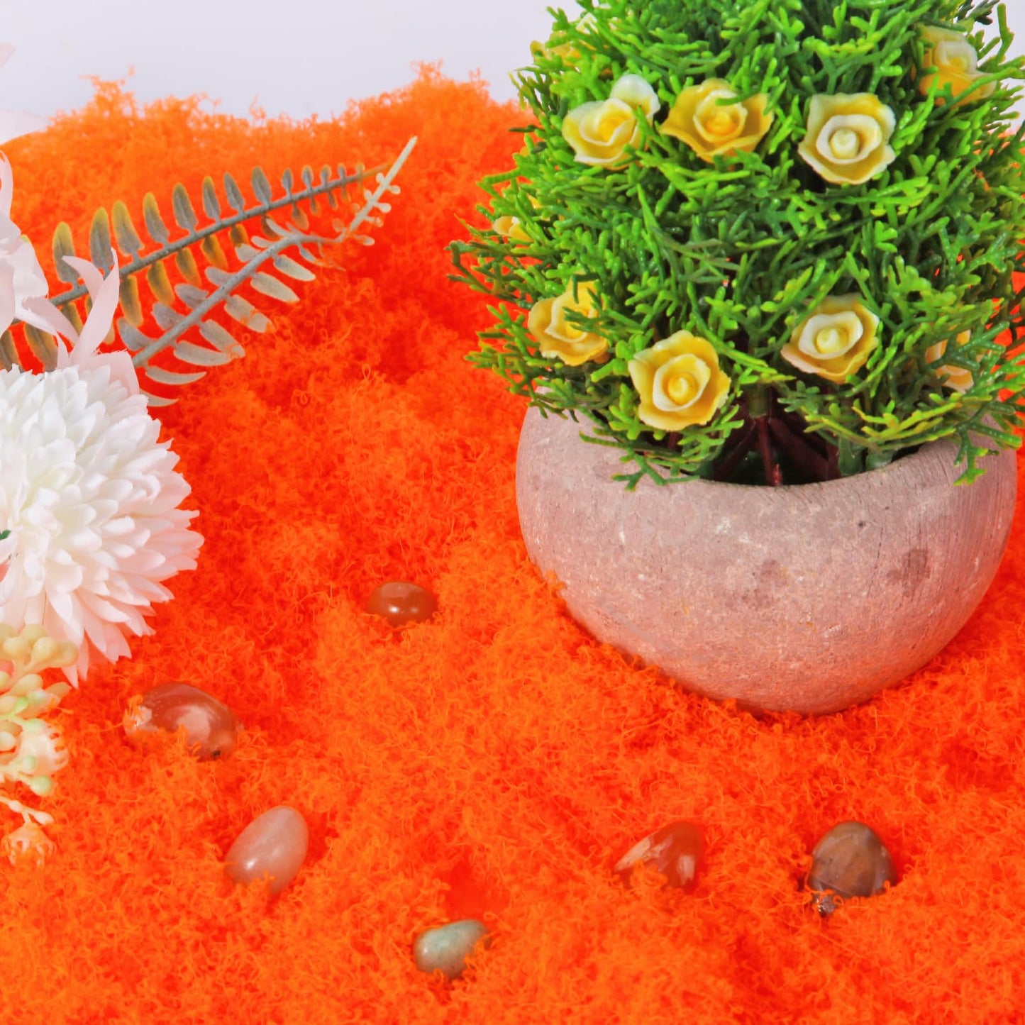 Muschio artificiale 200 g per decorazioni e fai da te